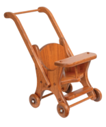 OAK DOLL STROLLER Amish Handmade Heirloom Furniture - 5 FINISHES - £150.82 GBP