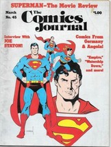The Comics Journal Magazine #45 Superman Movie Fantagraphics 1979 FINE - £7.78 GBP