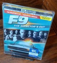 Fast And The Furious 9 4K Steelbook (4K+Blu-ray) NEW-PROTECTIVE SLEEVE-Free S&amp;H! - $58.50