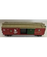 XMAS 2000 MTH Rail King CHRISTMAS EXPRESS BOX CAR EXCELLENT - $25.43