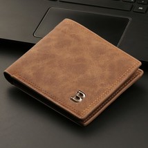 New Fashion Retro Men PU Leather Wallets Small  Purses Design Dollar Price Top M - £43.02 GBP