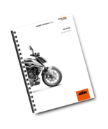 KTM 2022 - 200 DUKE US EDITION  - OWNERS MANUAL USER GUIDE - $69.04 CAD