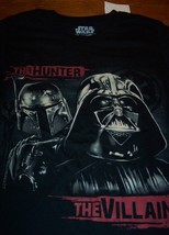 Star Wars Darth Vader Villain And Boba Fett Hunter T-Shirt Small New w/ Tag - $19.80