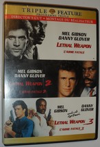 Lethal Weapon 1,2,3 Mel Gibson 2006 DVD video US Pressing Danny Glover NM - £7.79 GBP