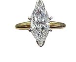 Women's Solitaire ring 18kt Yellow Gold 503901 - $1,499.00