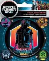 Ready Player One Vinyl Sticker Sheet With 5 Stickers - £1.94 GBP