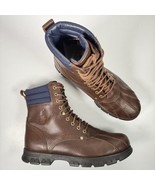 Polo By Ralph Lauren Men&#39;s Sz 13D Harefield Brown Leather Boots - $88.27 CAD