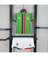 Brand New Mexico Youth Kids Soccer Jersey/Shirt &amp; Shorts Kit - Green - $668.26 MXN