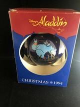 SCHMID ALADDIN Walt Disney Glass Ball  1994 Christmas Ornament  MIB - £15.12 GBP