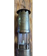 E. Thomas &amp; Williams Ltd Cambrian Brass Miner’s Lamp Aberdare Wales No 6... - $89.09