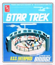 AMT 1975 Star Trek USS Enterprise Command Bridge Sealed Plastic Model Kit - $48.57