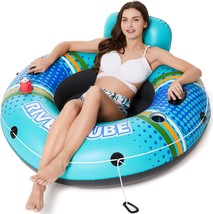 Jasonwell Inflatable River Tube Float - Heavy Duty River Float Pool Floa... - $38.97