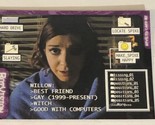 Buffy The Vampire Slayer Trading Card #82 Alyson Hannigan - £1.57 GBP