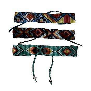 5/8&quot; Southwest beaded bracelet various - $10.55