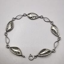 Vintage Beautiful Bracelet Jewelry,925 Sterling Silver,Handmade 6,11g - $150.00