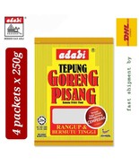 Adabi Popular Malaysia Banana Fritter Flour 4packs x 250g- fast shipment... - $94.64 CAD