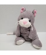 Ganz Plumpies Gray Cat Plush Soft Floppy 13&quot; Stuffed Animal HX10467 - $998.28 MXN