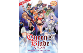 DVD Anime UNCUT Queen&#39;s Blade Complete Season 1-3 (1-36 End + 6 OVA) English Dub - £27.41 GBP