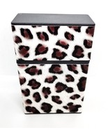 Fujima Animal Print Textured Push Open King Size Cigarette Case - $8.90
