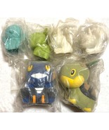 Pokemon 2007 Ichiban Kuji Croagunk Turtwig Soft Vinyl Figure Bank Lot of 6 - €69,31 EUR