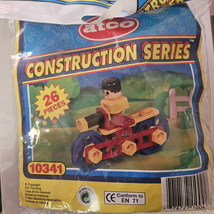 Vintage Atco Construction Series 28 Pieces 10341 New in Package  - £7.93 GBP