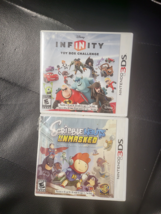 Lot Of 2 : Scribblenauts Unmasked + Infinity Toy Box Challenge Nintendo 3DS/USED - $6.92