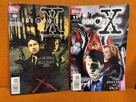1995 Topps Comic Book THE X-FILES #0 + #11 TV Show digest magazine ray bradbury - £5.48 GBP
