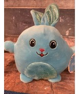 Blue Bunny Plush, 4in x 6in Easter Seasonal Soft - $18.85 CAD