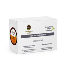 Super High Caffeine, Double Caffeine | Organic | Single Serve Cups | 0.35oz - $17.12+