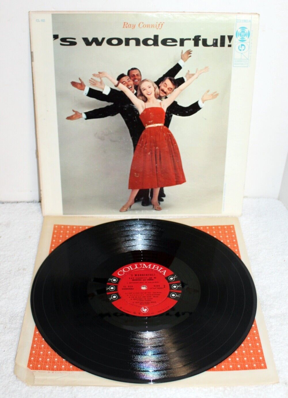 Ray Conniff &amp; His Orchestra ~ &#39;S Wonderful! 1956 Columbia CL-925 6 Eye L... - $4.99
