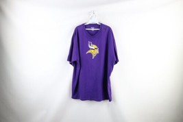 Reebok Mens 2XL Faded Adrian Peterson Minnesota Vikings Football T-Shirt Purple - £23.70 GBP