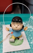 Peanuts Snoopy Lucy Van Pelt jumping rope porcelain figurine Westland 82... - £15.94 GBP