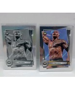The Rock 2025 Topps Chrome WWE #10 Sepia Refractor Plus Base - $4.95