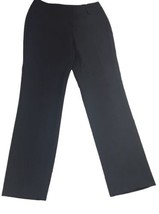 NWT Worthington Size 4 Curvy Fit Straight Leg Pants Black New With Tags - $12.73