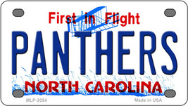 Panthers North Carolina Novelty Mini Metal License Plate Tag - £11.71 GBP
