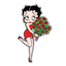 Cartoon Betty Boop Bouquet Sticker Vinyl Decal Waterproof ''SIZES'' - $4.50+