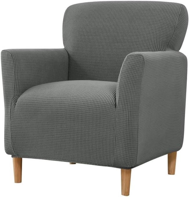 Stretch Chair Covers Banquet Armchair Slipcovers Knitted Armchair, Dark ... - $35.99