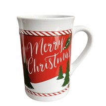 Royal Norfolk Christmas Holiday Mug 16 Oz Merry Christmas Red and Green - £7.90 GBP