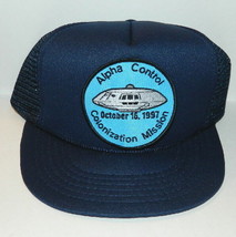 Lost In Space TV Series Colonization Mission Logo Patch on Blue Baseball Cap Hat - £11.42 GBP