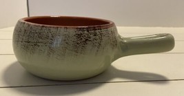 De Silva Handmade Terracotta Soup Bowl Crock Terra Dumbria Teal - £16.54 GBP