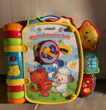 VTech Baby Wiggle and Crawl Ball Activity Cube &amp; Rhyme and Discover Book Lights - £27.90 GBP