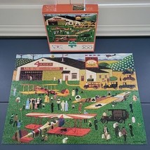 Four Aces Wysocki Puzzle 300 Pc Flying School  Buffalo Large Poster COMP... - $28.95