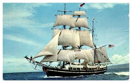 The Carthaginhan a whaling barque also known as Thetis Boat Postcard Posted 1967 - £7.70 GBP