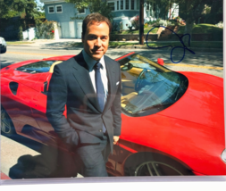 Jeremy Piven Ari Gold Entourage HBO Signed 8x10 Photo Ferrari - $74.24