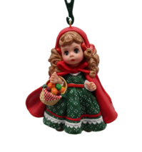 Hallmark 1997 Madame Alexander Little Red Riding Hood Christmas holiday ornament - £11.88 GBP