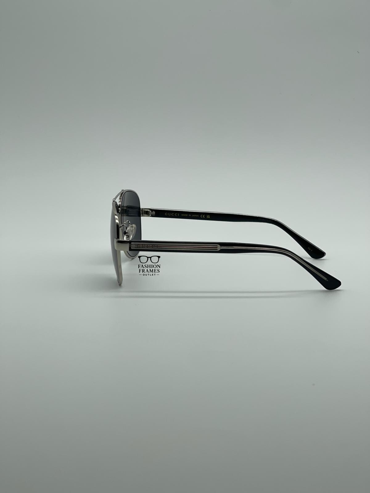 NIB GUCCI GG0528S Black & Ruthenium 63mm Grey Lens Sunglasses – 100% Authentic Item image 7