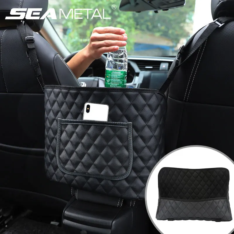 Upgrade Car Seat Organizer Storage Bag Interior Stowing Tidying Seat Back - £17.53 GBP+