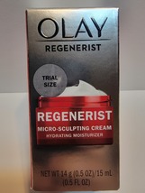 New Olay Regenerist Micro-Sculpting Cream Moisturizer 0.5 FL OZ Trial Size NIB - $1.00