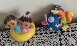 Mattel Viacom Nick Jr Dora Explorer Splash Around Bath Toy Swiper Water Squirter - $11.99