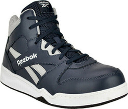 Reebok Composite Toe Classic BB4500 Styling High-Top in Grey Size 6 to 15 - £93.34 GBP